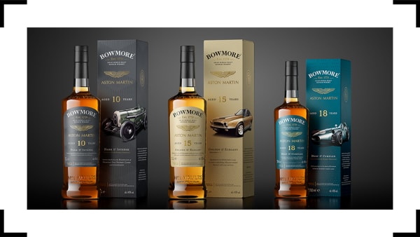 A driven spirit: Bowmore and Aston Martin are bringing whisky and